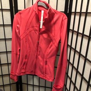 Lululemon Define Jacket Size 6 Peachy Orange